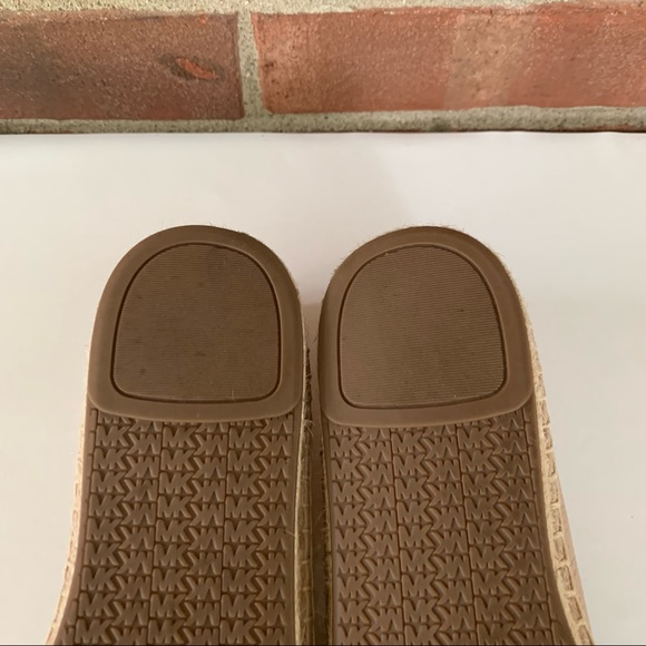 Michael Michael Kors Women’s kendrick  Leather Espadrille Slip On Flats US 9 M - Picture 7 of 9